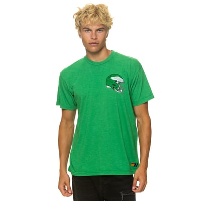 Philadelphia Eagles Aviator Nation Unisex Tri-Blend T-Shirt - Kelly Green