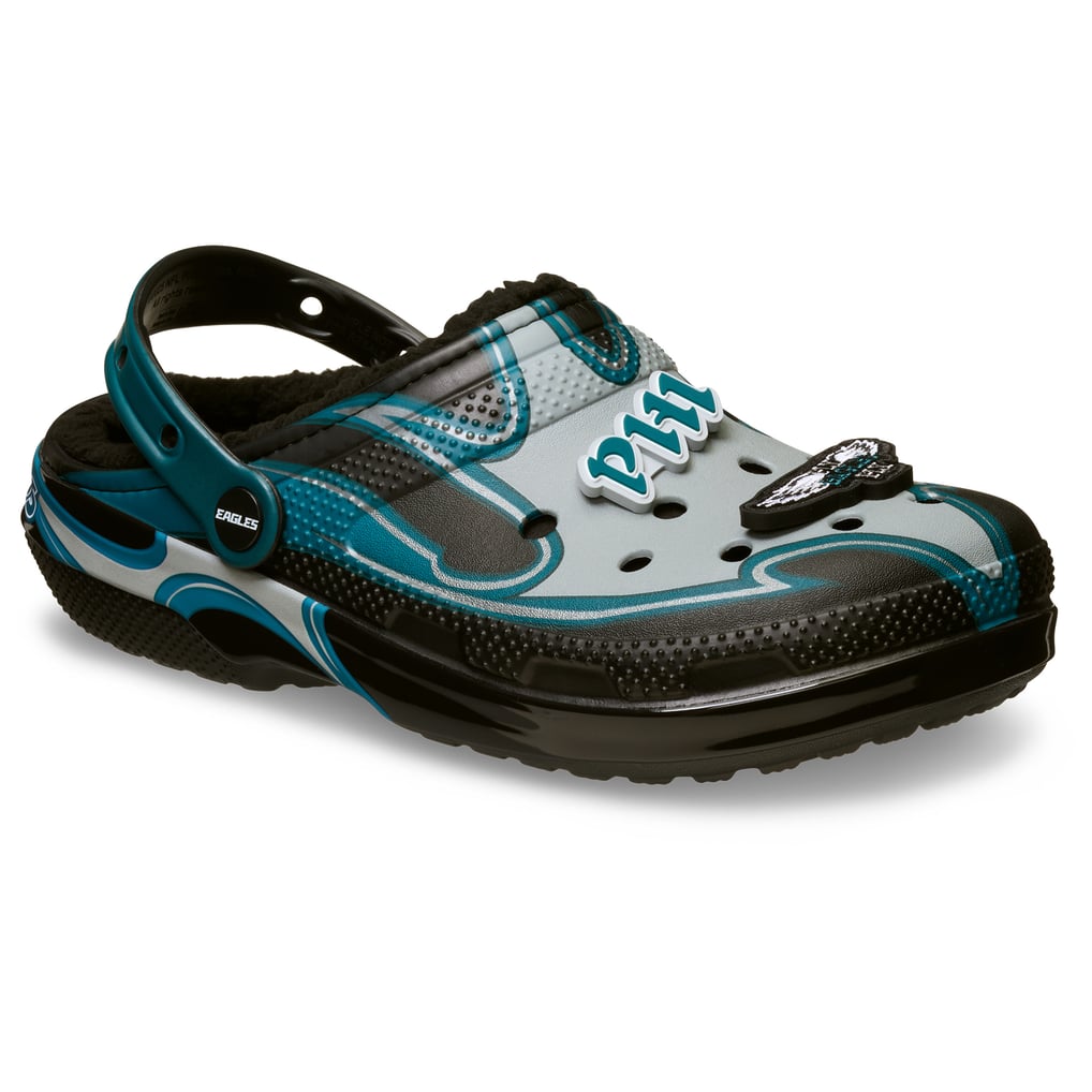 Philadelphia Eagles Crocs Unisex Classic Lined Clog