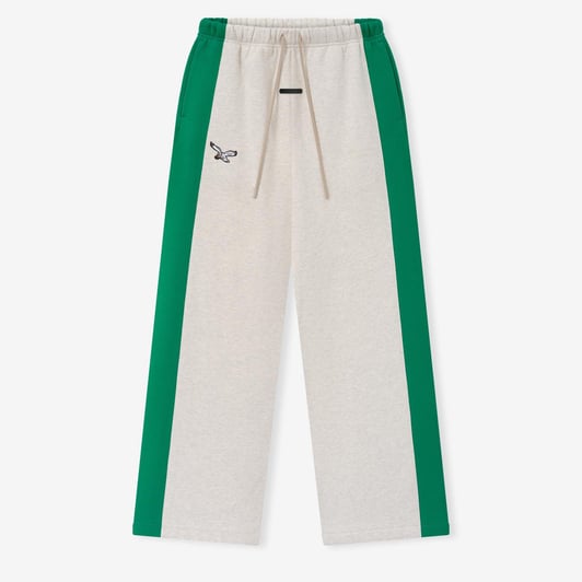 Philadelphia Eagles Fear of God x NFL Unisex Lounge Sweatpants - Heather Gray/Kelly Green