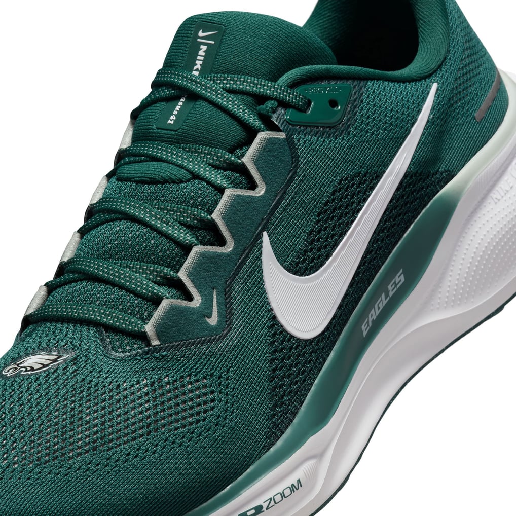 Unisex Nike Green Philadelphia Eagles Zoom Pegasus 41  display picture 3