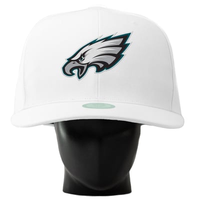  Philadelphia Eagles Noggin Boss Unisex Oversized Hat - White