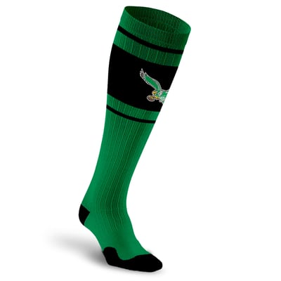 Philadelphia Eagles PRO Compression Unisex  Throwback Over-the-Calf Compression Socks