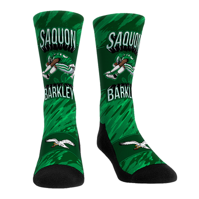 Saquon Barkley Philadelphia Eagles Rock Em Unisex Player Celebration Crew Socks