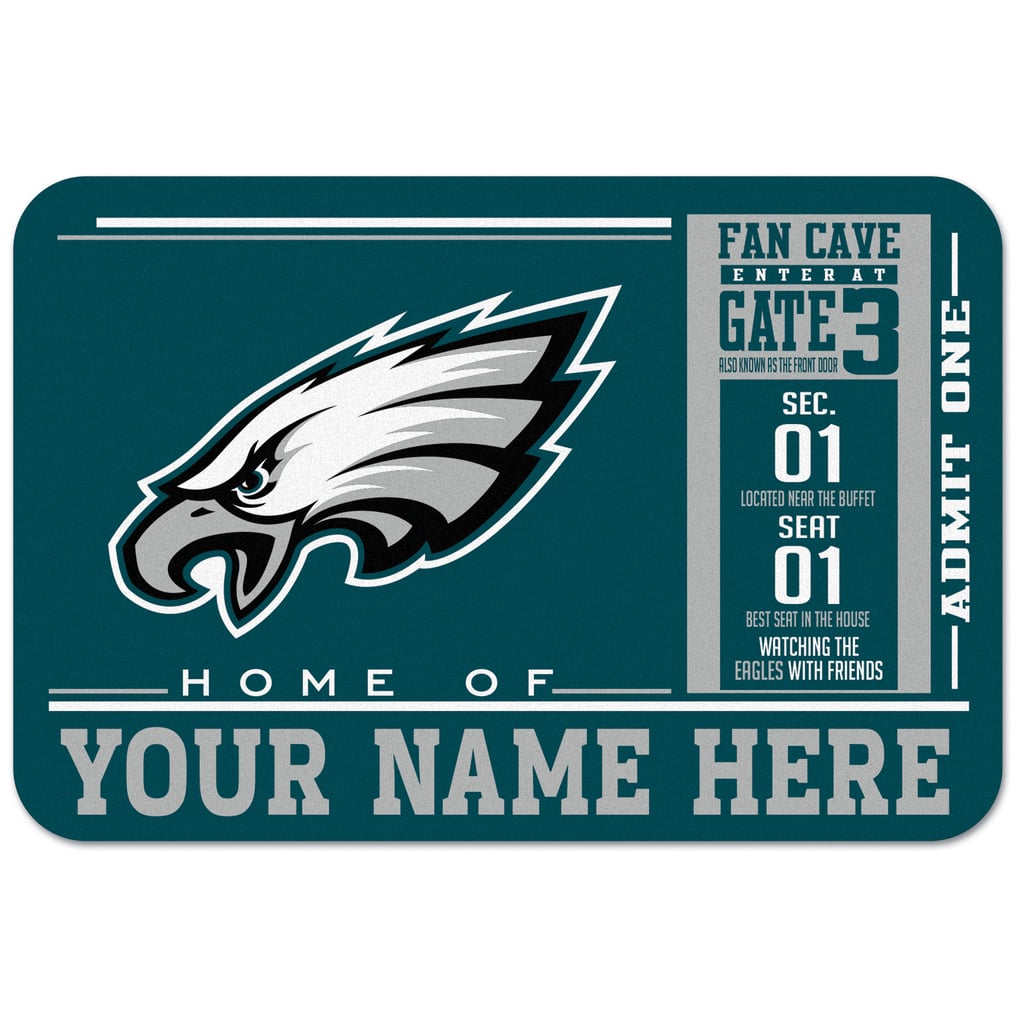 Philadelphia Eagles WinCraft 20'' x 30'' Personalized Floor Mat