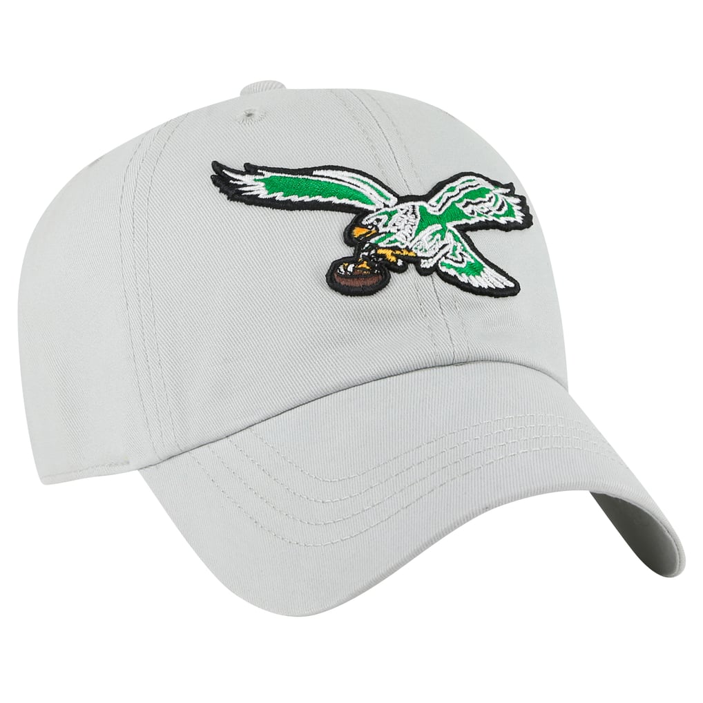 Women's '47 Gray Philadelphia Eagles Miata Clean Up Adjustable Hat