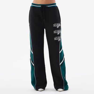  Philadelphia Eagles Off Season x NFL Women's Colorblocked Fleece Pants - Black