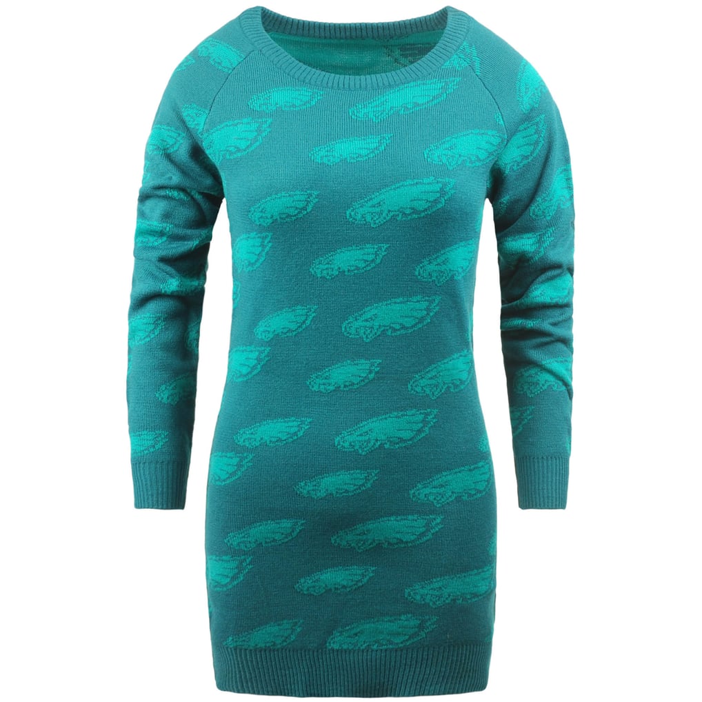 Philadelphia Eagles Women's Tonal Tunic Sweater Dress