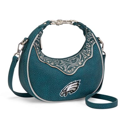 Philadelphia Eagles Montana West Women's Crescent Shoulder Bag