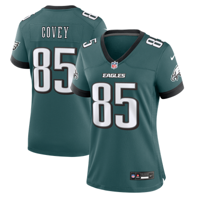 Britain Covey Philadelphia Eagles Nike Women's Team Game Jersey - Midnight Green
