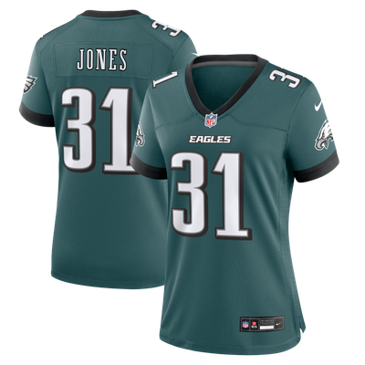 Jonathan Jones Philadelphia Eagles Nike Women's Team Game Jersey - Midnight Green