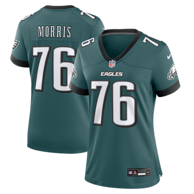 Micah Morris Philadelphia Eagles Nike Women's Team Game Jersey - Midnight Green