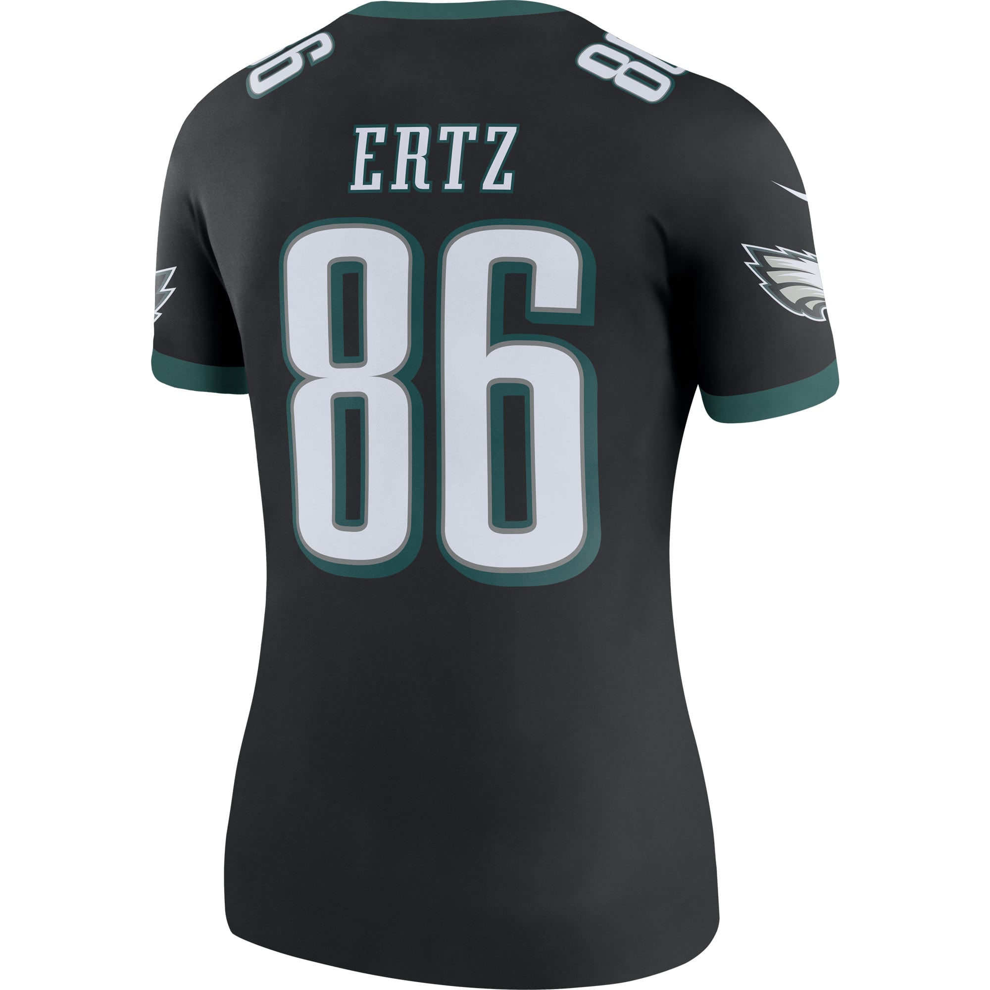 Women's Nike Zach Ertz Black Philadelphia Eagles Color Rush Legend