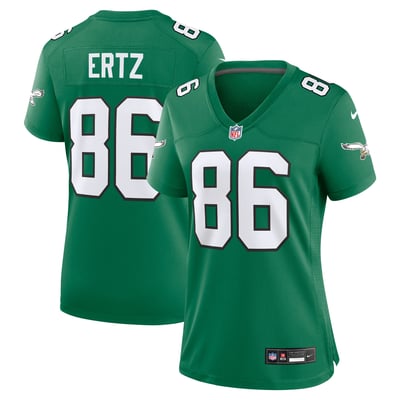 Zach Ertz Philadelphia Eagles Nike Women's Alternate Game Jersey - Kelly Green