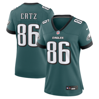Zach Ertz Philadelphia Eagles Nike Women's Team Game Jersey - Midnight Green
