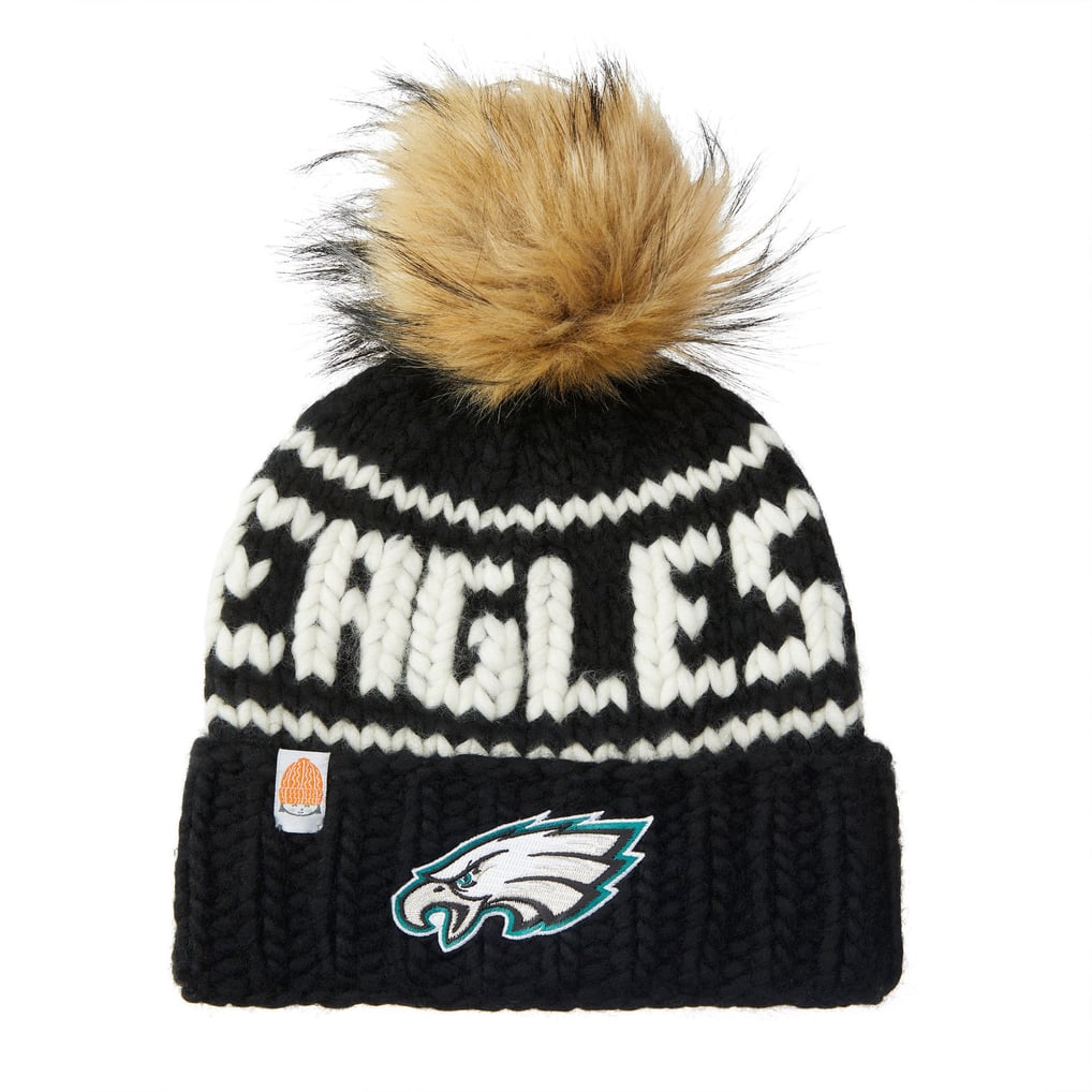 Women’s SHXT That J Knit NFL Philadelphia Eagles Hand-Knit Merino Wool Beanie womens-sh*t-that-i-knit-black-  main image 3