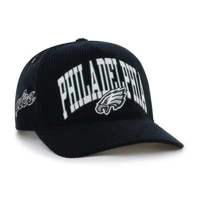Philadelphia Eagles Stoney Clover Lane x '47 Women's Big Arch Hitch Adjustable Hat - Black