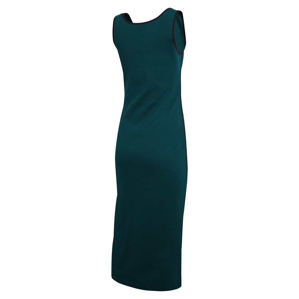 green ribbed tank dress Women's WEAR by Erin Andrews Midnight Philadelphia Eagles 7908566401103