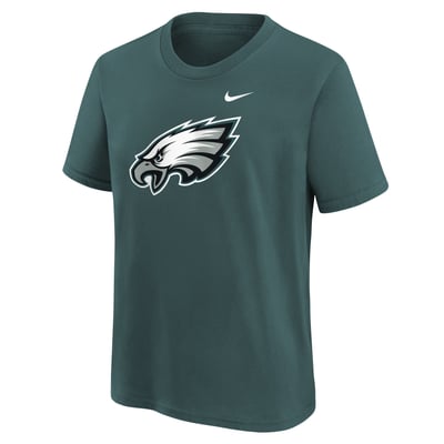  Philadelphia Eagles Nike Youth Logo T-Shirt - Midnight Green