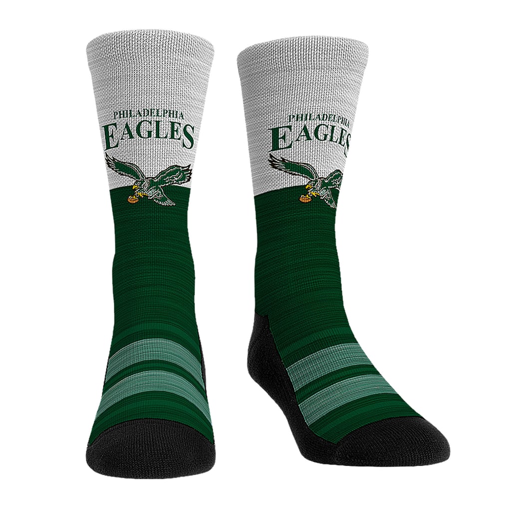  Philadelphia Eagles Rock Em Youth Throwback Three-Pack Crew Sock Set - 