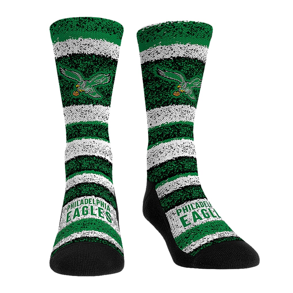  Philadelphia Eagles Rock Em Youth Throwback Three-Pack Crew Sock Set - 