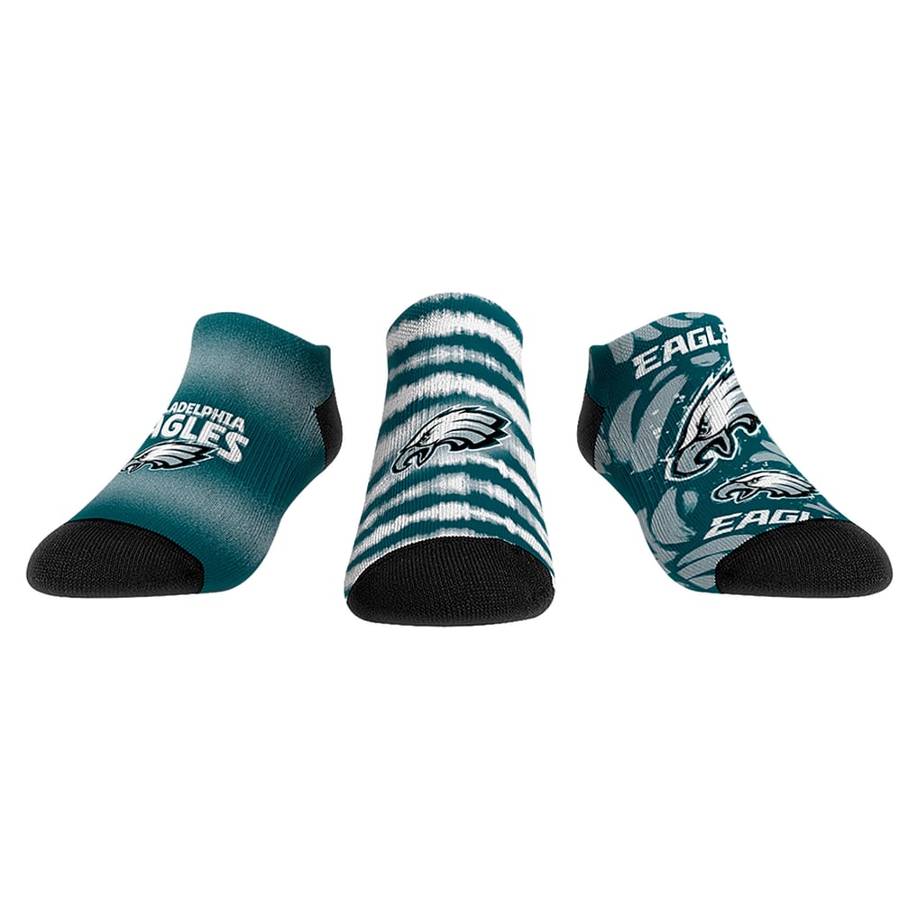Philadelphia Eagles Rock Em Socks Youth Make Some Noise Three-Pack Low-Cut Socks Set