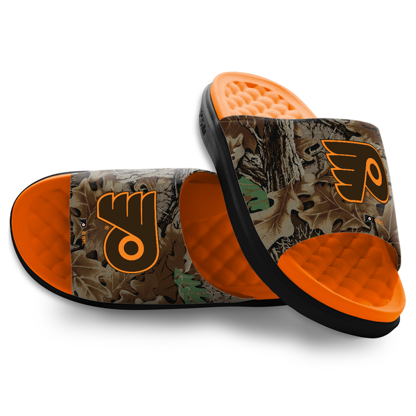 ⭐️NEW Philadelphia Flyers Flip Flops Unisex Philadelphia Flyers ISlide Logo Fur Slide Sandals main image 4