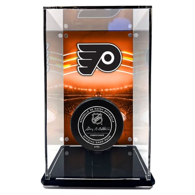  Philadelphia Flyers Fanatics Authentic Tall Puck Display Case with Image