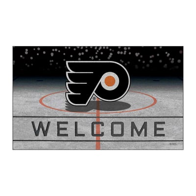 Philadelphia Flyers Logo Brands 18" x 30" Crumb Rubber Door Mat