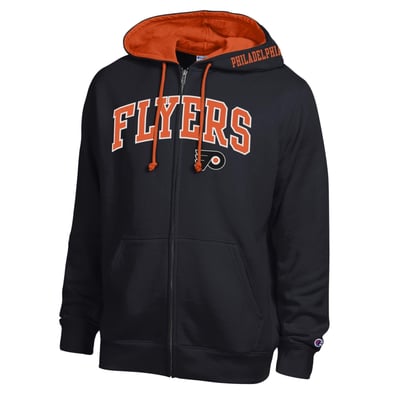  Philadelphia Flyers Champion Full-Zip Hoodie - Black