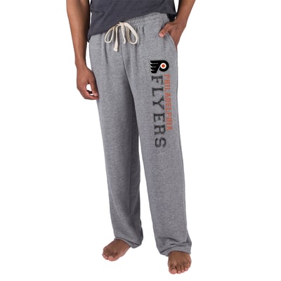 Philadelphia Flyers Concepts Sport Mainstream Terry Tri-Blend Pants - Gray