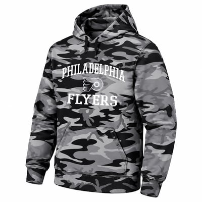  Philadelphia Flyers Fanatics Big & Tall Camo Fleece Hoodie - Black