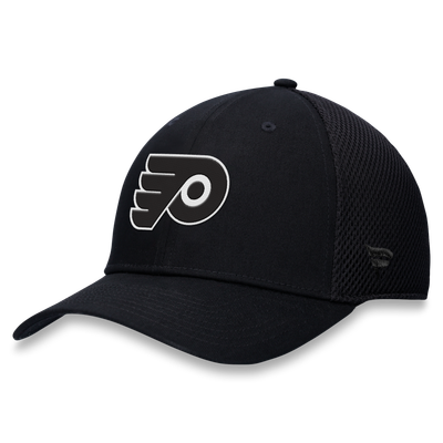  Philadelphia Flyers Fanatics Tonal Meshback Stretch Hat - Black