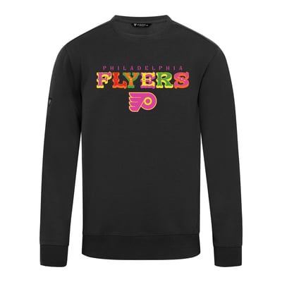 Philadelphia Flyers Levelwear DOTD Fiesta Text Zane Sweatshirt - Black
