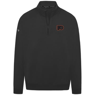 Philadelphia Flyers Levelwear Night Burst Murray Quarter-Zip Pullover - Black