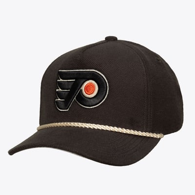  Philadelphia Flyers Mitchell & Ness Heritage Hues Pro Crown Snapback Hat - Charcoal