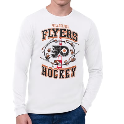 Philadelphia Flyers Starter Tilly Long-Sleeve T-Shirt - White