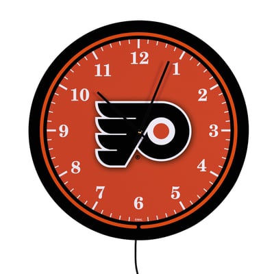 Philadelphia Flyers 18" Lighted Round LED Wall Clock