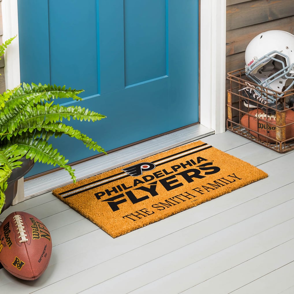 Philadelphia Flyers 18" x 30" Personalized Coir Doormat