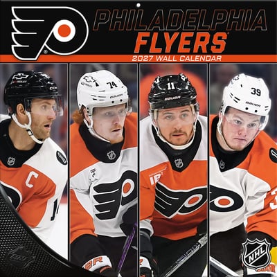 Philadelphia Flyers 2027 12” x 12” Team Wall Calendar