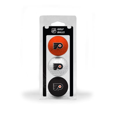 Philadelphia Flyers 3-Pack Multi-Colored Team Golf Ball Set