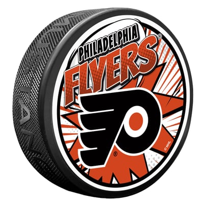 Philadelphia Flyers Kaboom Hockey Puck