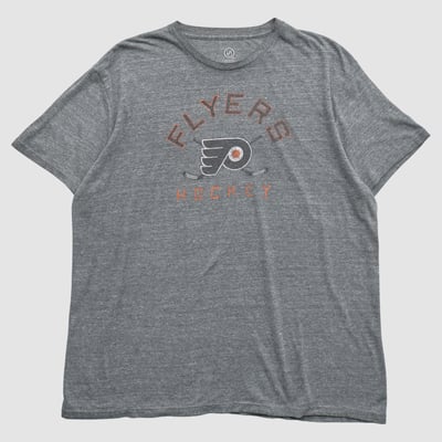 Philadelphia Flyers NHL 2010s T-shirt - Dark Heather Gray - 2XL by Fanatics Real Vintage