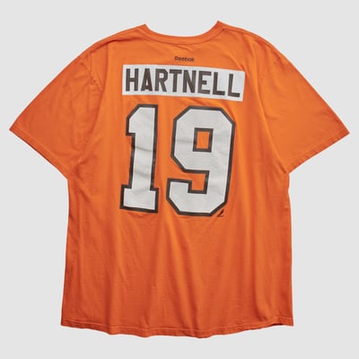 Philadelphia Flyers Reebok 2010s T-shirt - Orange - L by Fanatics Real Vintage