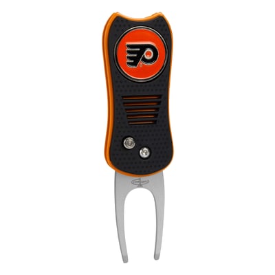 Philadelphia Flyers Switchblade Divot Tool With Magnetic Ball Marker