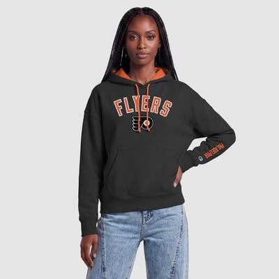 Philadelphia Flyers Champion Women's Hoodie - Black