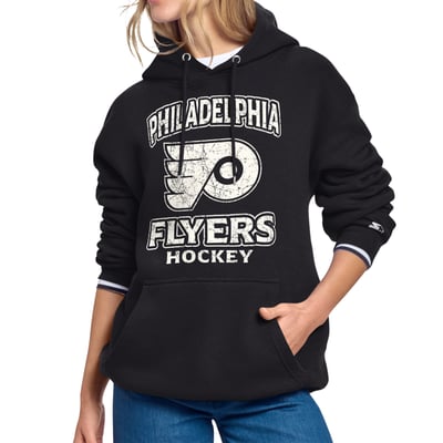 Philadelphia Flyers Starter Women's Cookies & Cream Hoodie - Black
