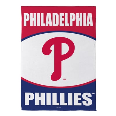  Philadelphia Phillies 12.5" x 28" Scoped Logo Double-Sided Suede Garden Flag
