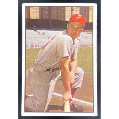 1953 Bowman Color #67 Mel Clark RC