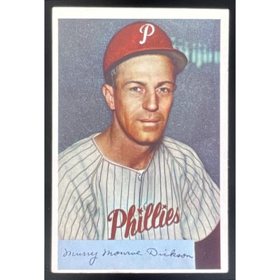 1954 Bowman #111 Murry Dickson