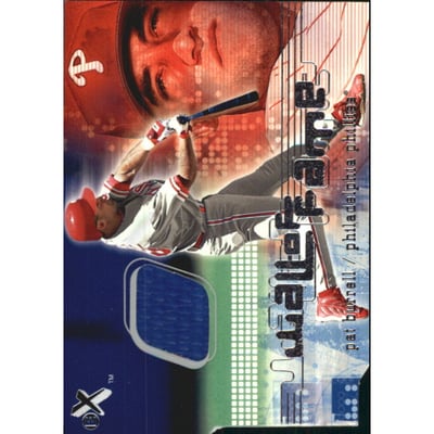 2001 E-X Wall of Fame #3 Pat Burrell